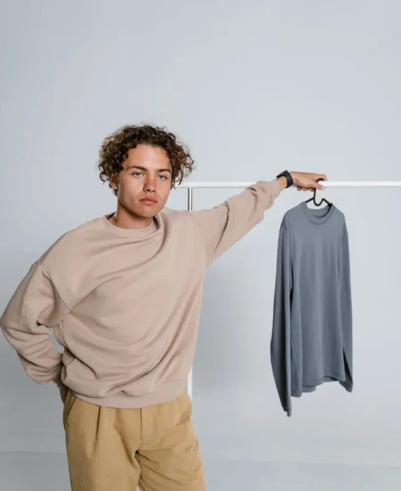 Ink Chanderi, unhemmed and easy